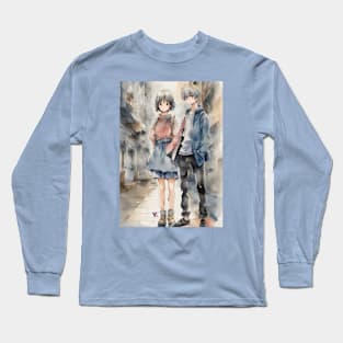 Anime couple Long Sleeve T-Shirt